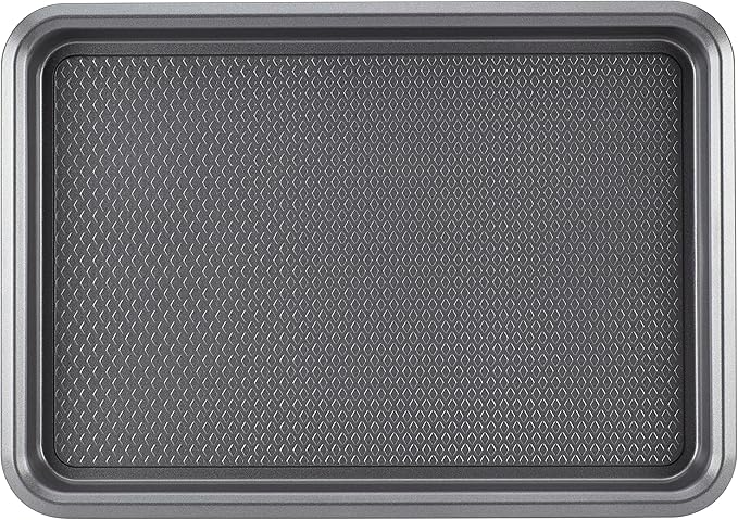 Ayesha Curry Nonstick Bakeware Set with Nonstick Bread Pan, Cookie Sheet, Baking Pan, Baking Sheet and Cake Pans - 6 Piece, SIlver